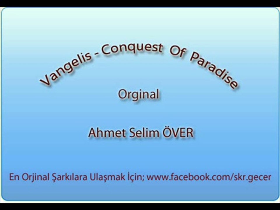 Vangelis - Conquest Of Paradise (Orginal)