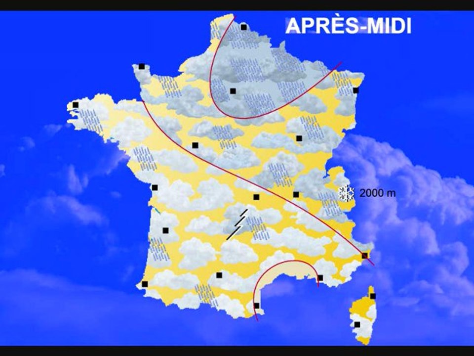 Météo 2 mai 2012: Orages possibles jusqu'au week-end !