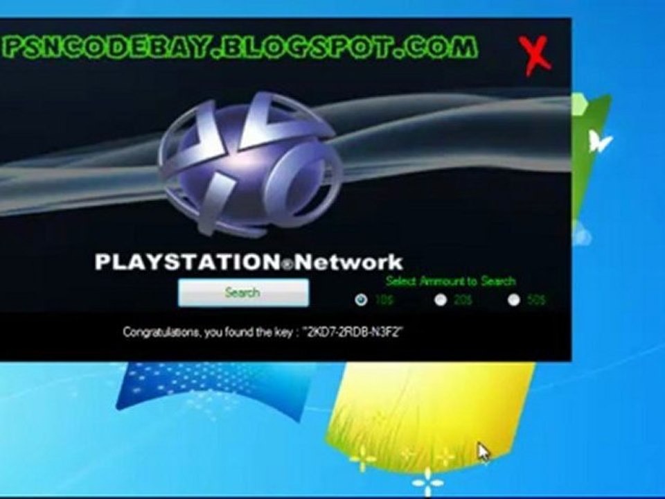 Free Playstation Network Codes Giveaway 2012