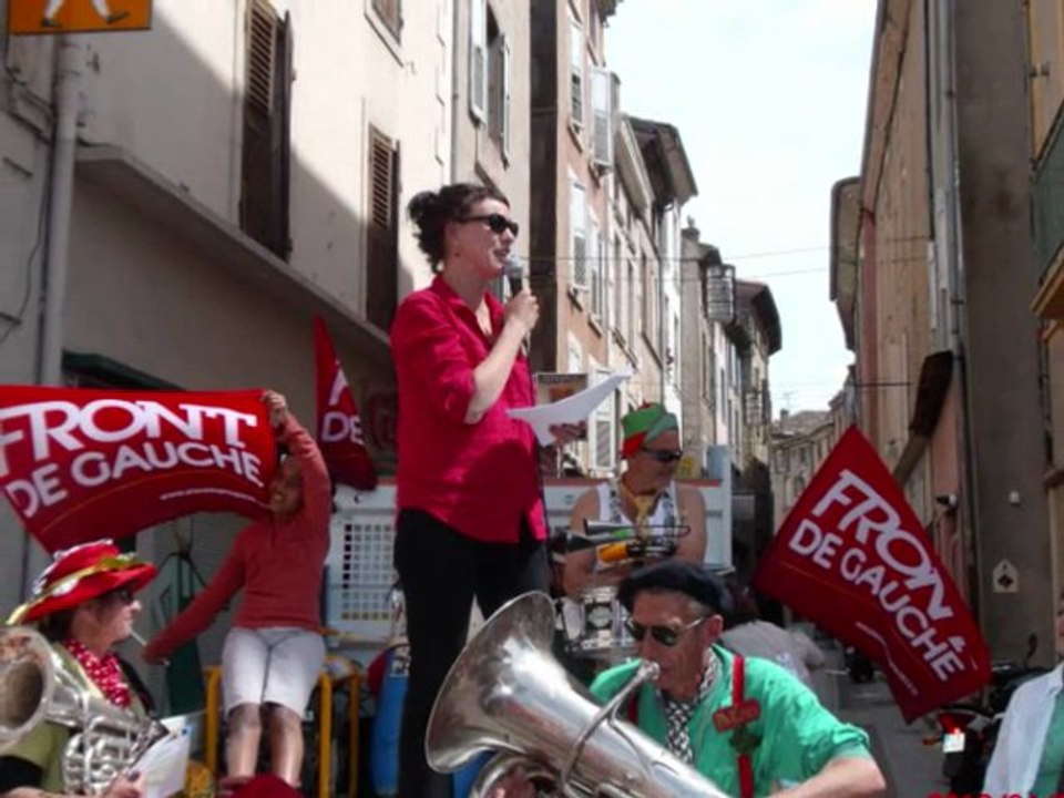 1er mai 2012 à Crest