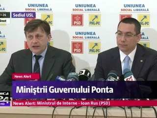 Victor Ponta - Le Premier Ministre  présente Gouvernement de la Roumanie(01.Mai.2012) (2)