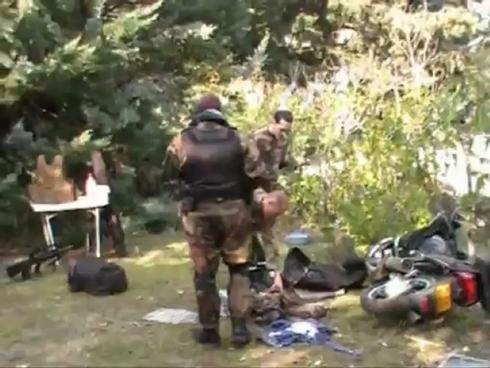 French airsoft  video12.02.12. Carros (2)