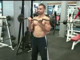 Standing Barbell Curls - Biceps Workout