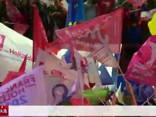 Bercy par François Hollande 奥朗德贝尔希体育场见面会信心十足