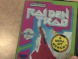 CGR Packaging Review: RAIDEN TRAD for Sega Genesis box and cartridge