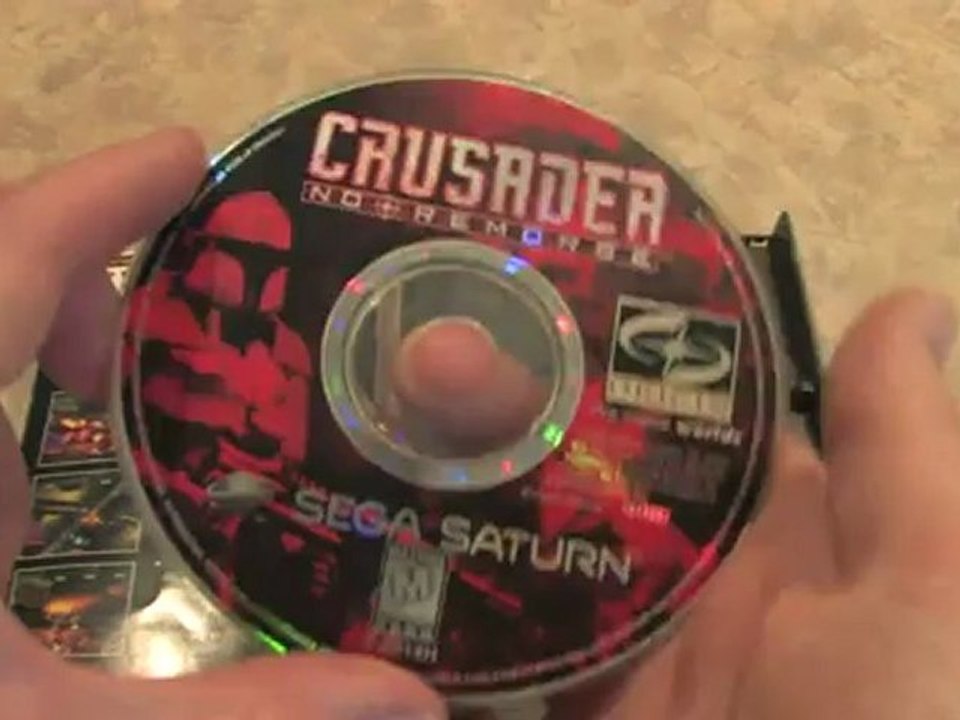 CGR Packaging Review: CRUSADER NO REMORSE artwork and packaging
