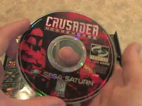 CGR Packaging Review: CRUSADER NO REMORSE artwork and packaging