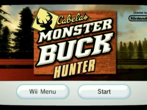 Classic Game Room - CABELA'S MONSTER BUCK HUNTER for Nintendo Wii review