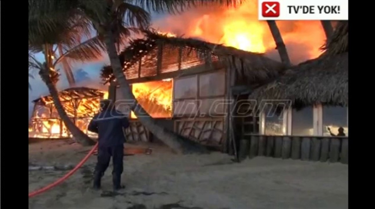 Survivor adasında büyük Yangın