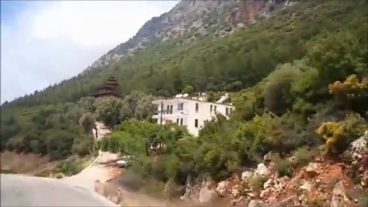avullu'dan kaş'a inerken (kaş / antalya)