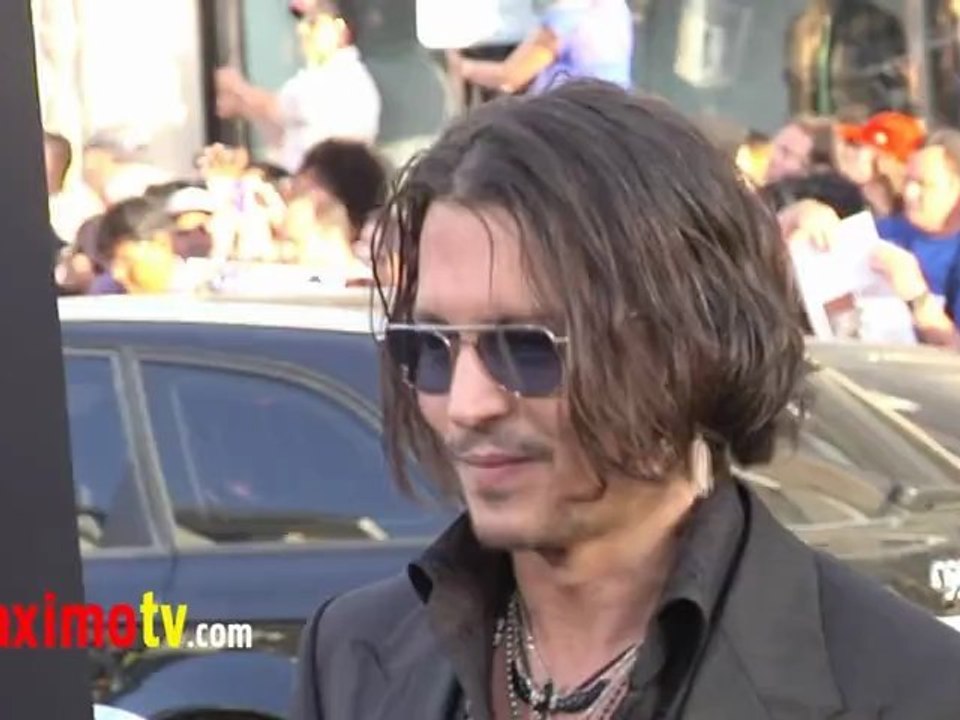 Johnny Depp "Dark Shadows" Los Angeles Premiere ARRIVALS