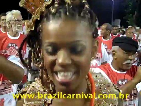 Graceful Brazilian Mulata Claudinha Samba Dancer