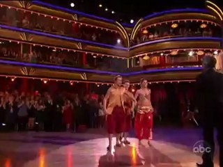 Maria Menounos, Derek Hough & Henry Byalikov - Samba