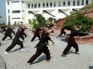 Kung fu para monjas de Nepal