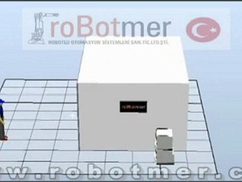 ABB ROBOT ROBOTMER IRB 4600 Abrasive Waterjet Su Jeti Kesim