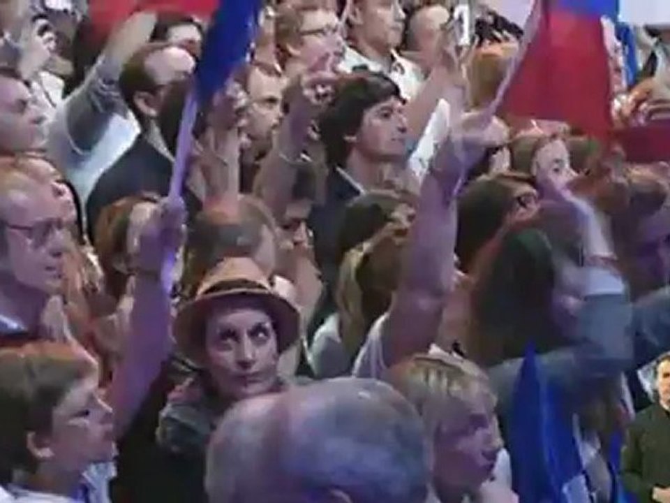 06 05 2012 : Discours de Nicolas Sarkozy  à la Mutualité