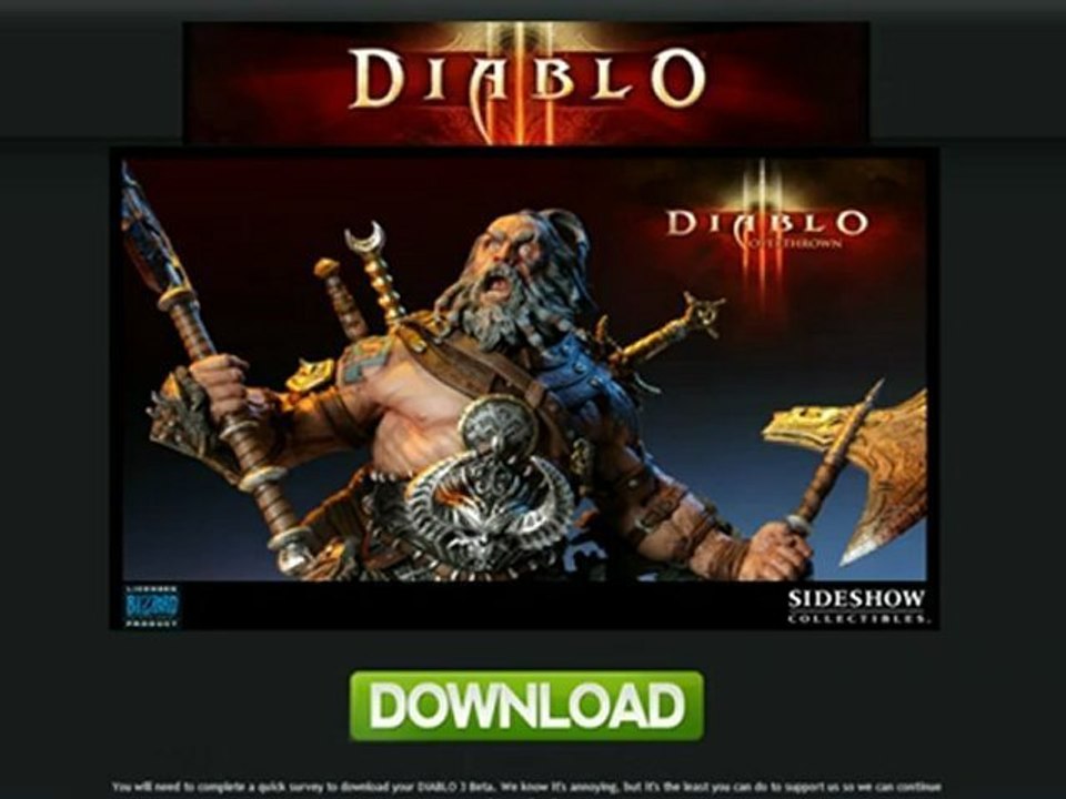 Diablo 3 Beta — Keygen Crack —