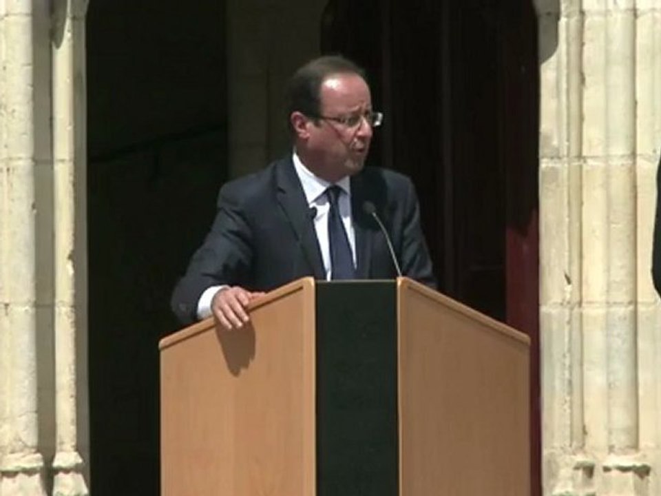 Discours de François Hollande à Nevers