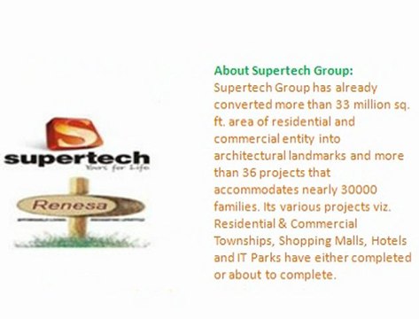Supertech Renesa [{9873111181}] Supertech Renesa Sector 118 Noida !! Supertech Renesa New Project - Supertech Renesa [Supertech Renesa Noida]