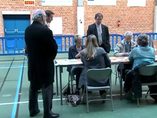 résultat du premier tour des élections présidentielles 2012 au Cateau