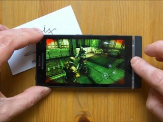 Sony Xperia S - демонстрация работы