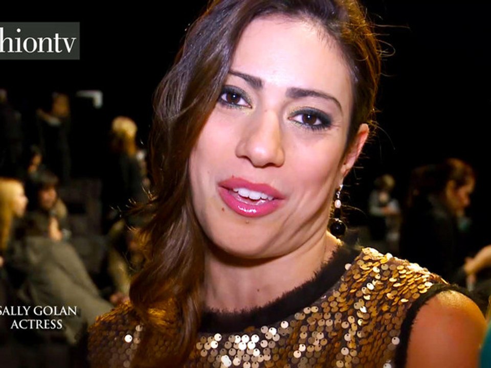 Sally Golan Interview at Herve Leger Fall 2012 | FashionTV