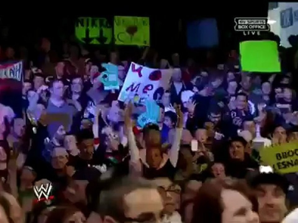 Lesnar vs Cena Part 2