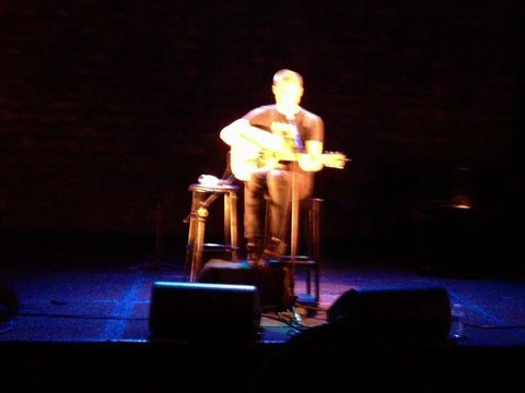 Jay Brannan. Concert Paris - Café de la Danse. 22 avril 2012