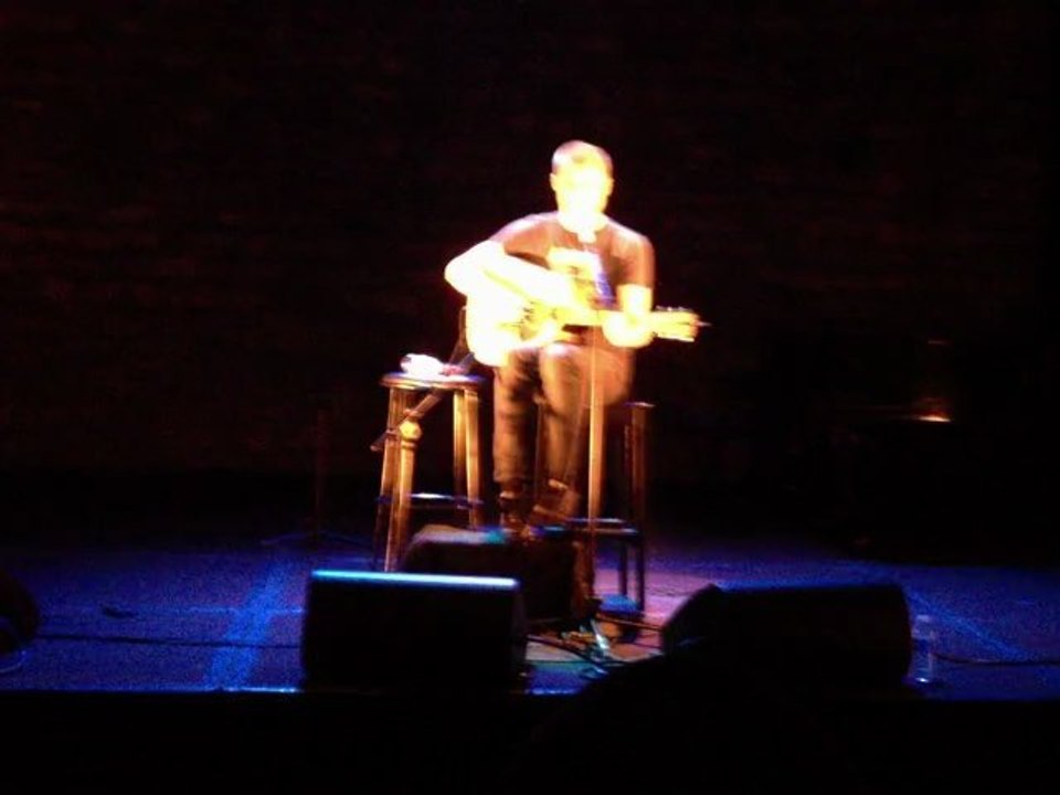 Jay Brannan. Concert Paris - Café de la Danse. 22 avril 2012