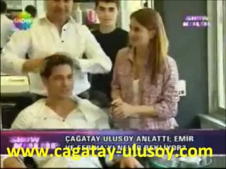Çağatay Ulusoy Kuaförde - Show Kulüp (01.05.2012) / www.cagatay-ulusoy.com