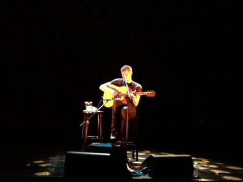 Jay Brannan. Concert Paris - Café de la Danse. 22 avril 2012