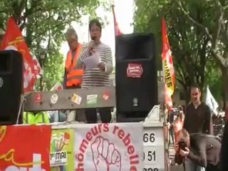 Prise de parole 1er mai :CGT Nîmes