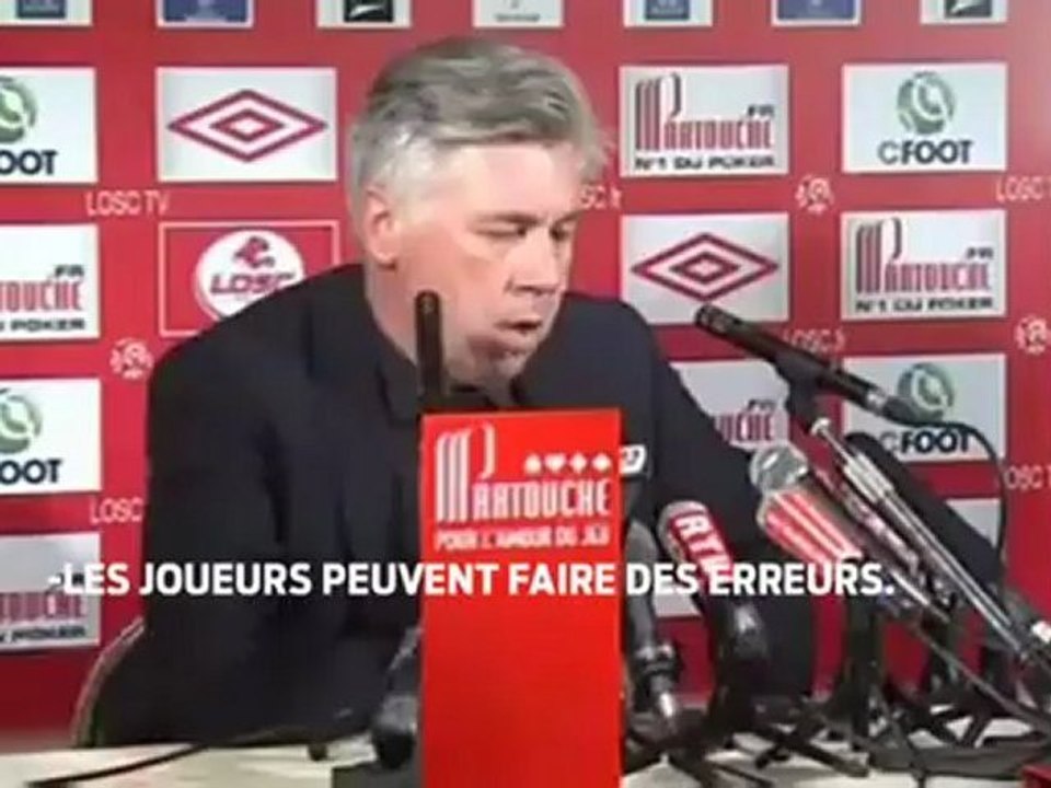 Le PSG craque à Lille. 30/04/12