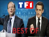 Débat TF1 Sarkozy Hollande 2 mai 2012 Best of meilleurs moments huneratiz