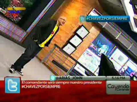 (VÍDEO) Cayendo y Corriendo del día martes 01.05.2012 1/2