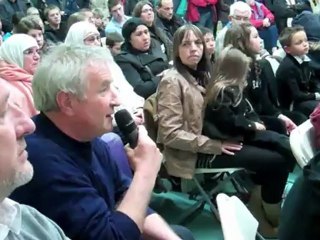 Martine Aubry en campagne à Hazebrouck