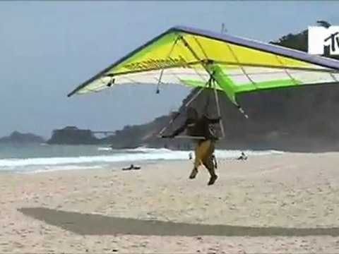 Vôo livre Mochilão MTV Rio de janeiro - Asa delta Beto Rotor