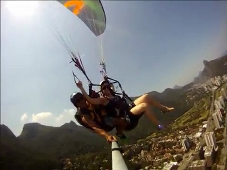 Paragliding in Rio, em protuguês:  Parapente no RJ.