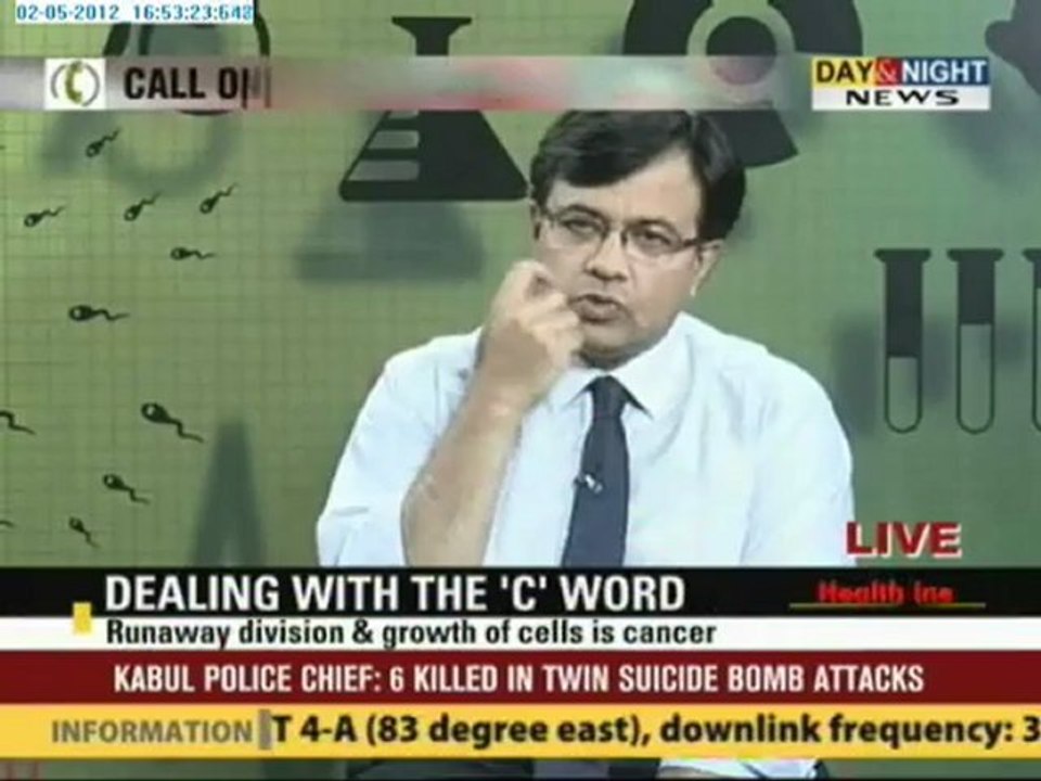 Health Line - Dealing with the 'C' Word - 02 May 2012 - Part 2