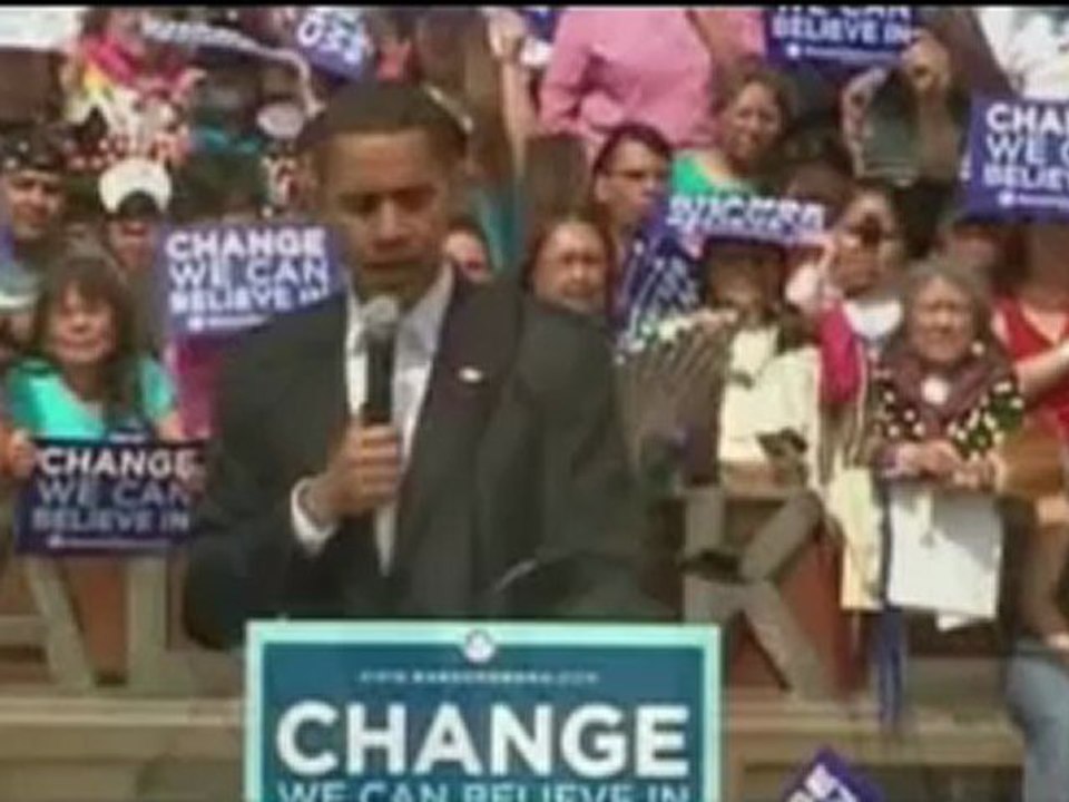 Obama's native American support - 03 Jun 08