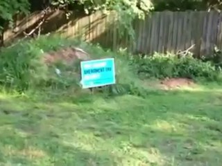 Alex Wiles Films Himself Firing A Shotgun Into Neighbor's Yard Sign Against NC Amendment One