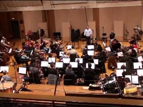 Millénium 2 en feuilleton radiophonique. Enregistrement de la musique originale