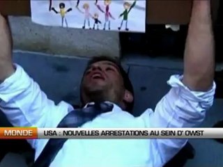 USA, nouvelles arrestations au sein d’Occupy Wall Street