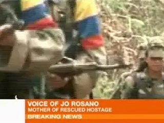 Mother of freed FARC hostage talks to Al Jazeera - 03 Jun 08