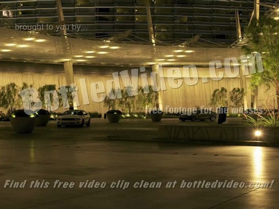 Free Stock Footage - 4K Aria Hotel Valet in Las Vegas by BottledVideo.com