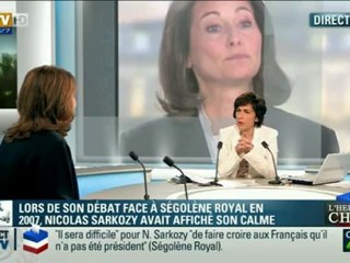Ségolène Royal était l'invitée de Ruth Elkrief sur BFMTV - 02/05/2012