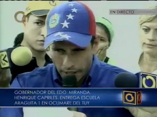 Capriles: "Si invirtiéramos en educación, no harían falta las cárceles"
