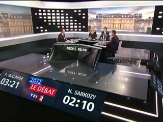 Nicolas Sarkozy veut que le débat permette "d'apporter la vérité aux Français"