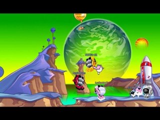 Visite dans l'espace de blablaland by Minigirl