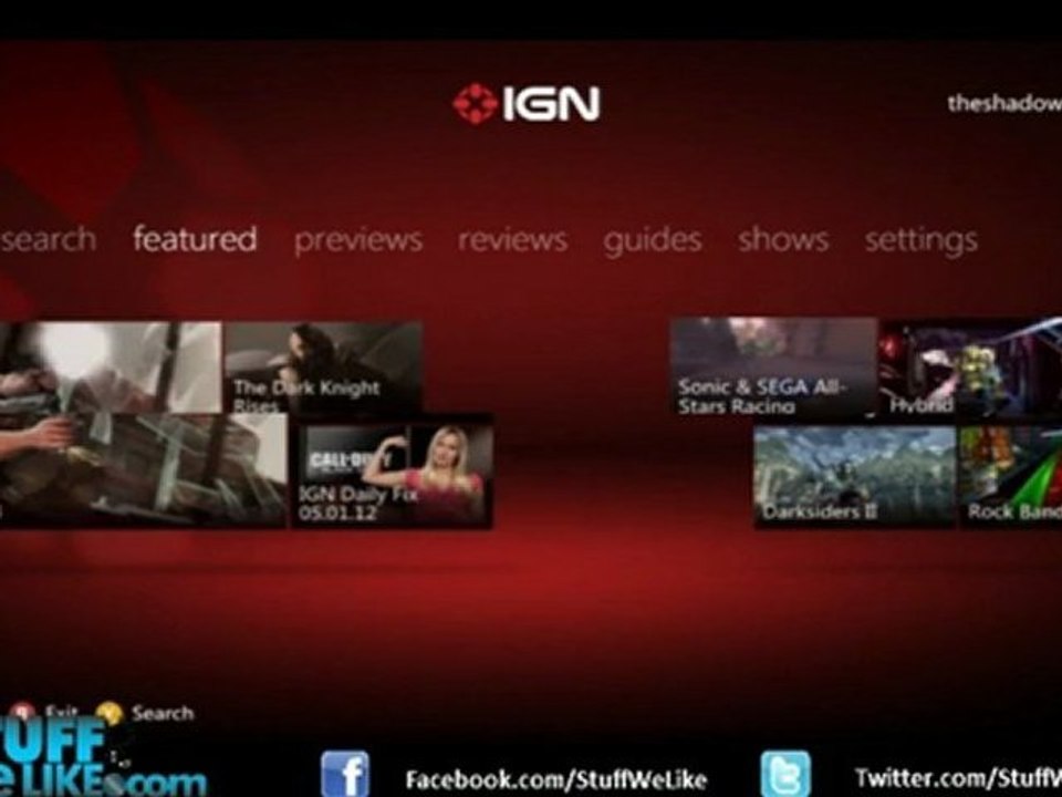 IGN Xbox 360 App